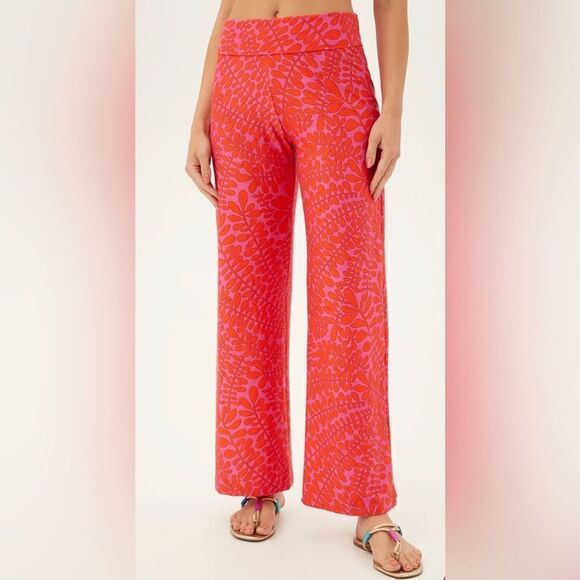 New! Trina Turk TRELLIS SWIM PANT COVERUP - Picture 3 of 5